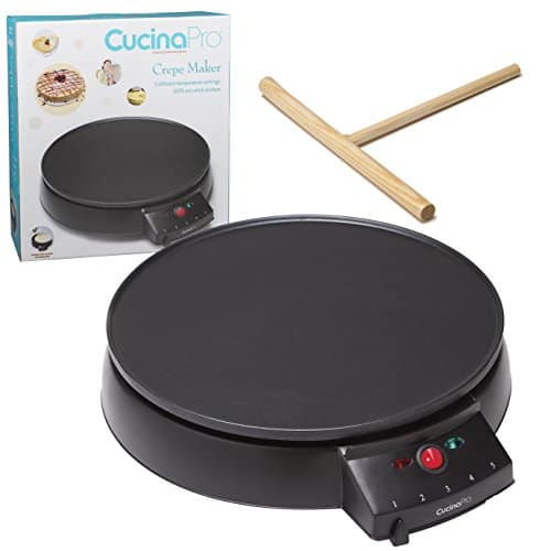 Crepe Maker and Non-Stick Griddle