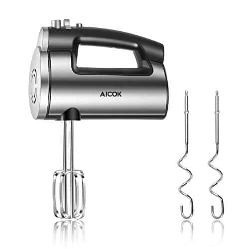 Decen Hand Mixer Electric 6-Speed Kitchen Handheld Mixer