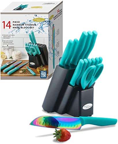 Marco Almond KYA27 Kitchen Knives Set
